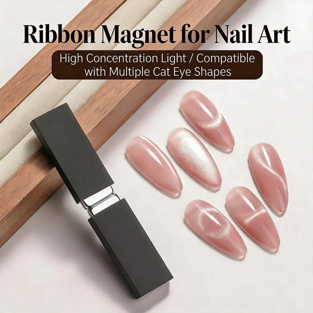 Cat Eye Nail Art Magnetic Stick – Starry Glass Gel Polish Tool Nail Art Magnet Qme