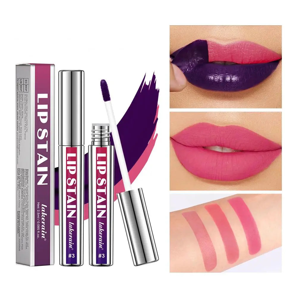 Qme Peel-Off Lip Stain Gloss | Velvet Matte Quick-Drying Peel-Off Lip Stain Qme