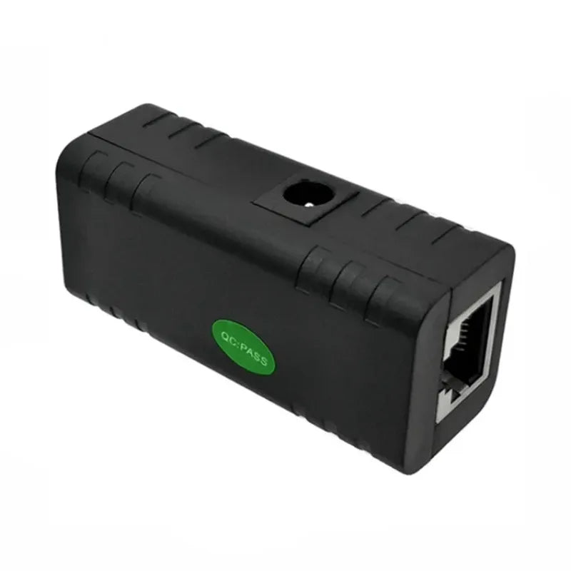 1000 Mbps PoE Injector Splitter – 5V 12V 24V 48V IP Camera PoE Injector Splitter Qme