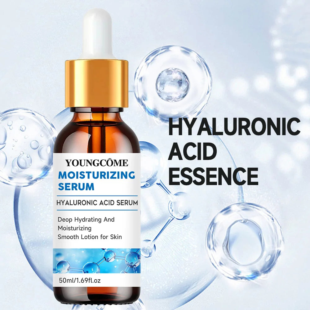 YOUNGCOME Hyaluronic Acid Face Serum – Deep Moisturizing Essence Facial Serum Qst