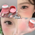 Gege Bear Matte Blush Powder – Natural Finish, Long-Lasting Matte Blush Powder Qme GX2071-6