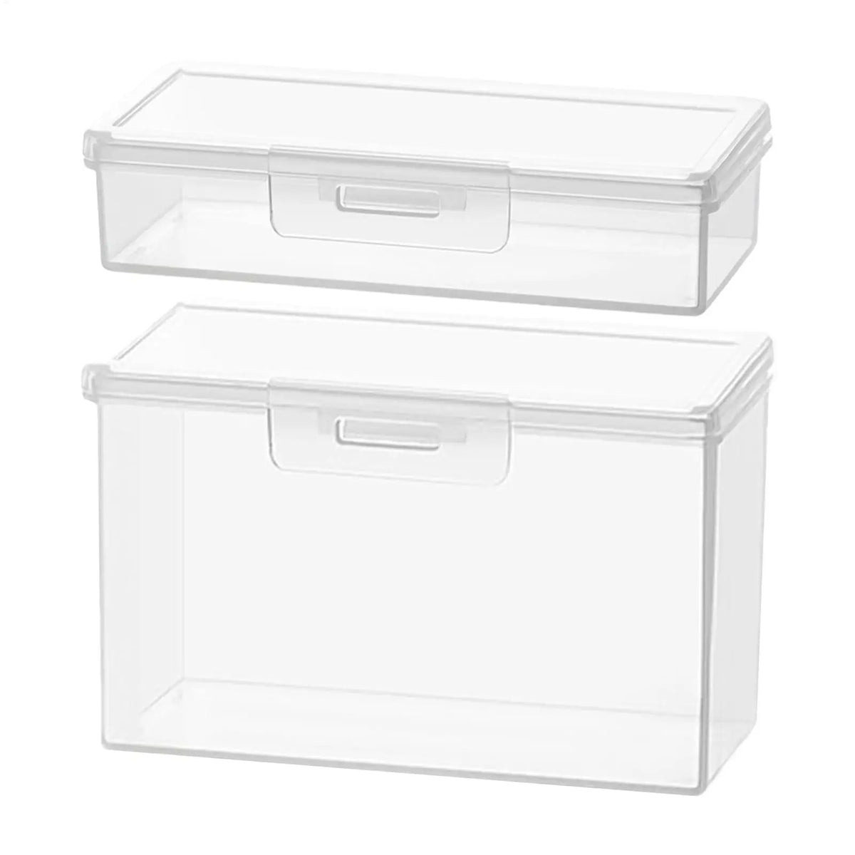 Transparent Cotton Swab & Earring Organizer Container Storage Container Qme