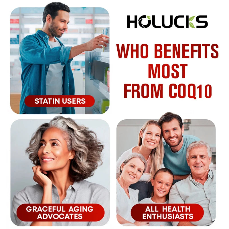 Yimiduk CoQ10 500mg – Buy 1 Get 1 Free | 120 Capsules CoQ10 Supplement Qst