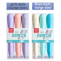 3-Hole Eraser Pen – Dust-Free Portable Art Drawing Eraser Art Eraser Pen Qme 6Pcs -Large-Mix