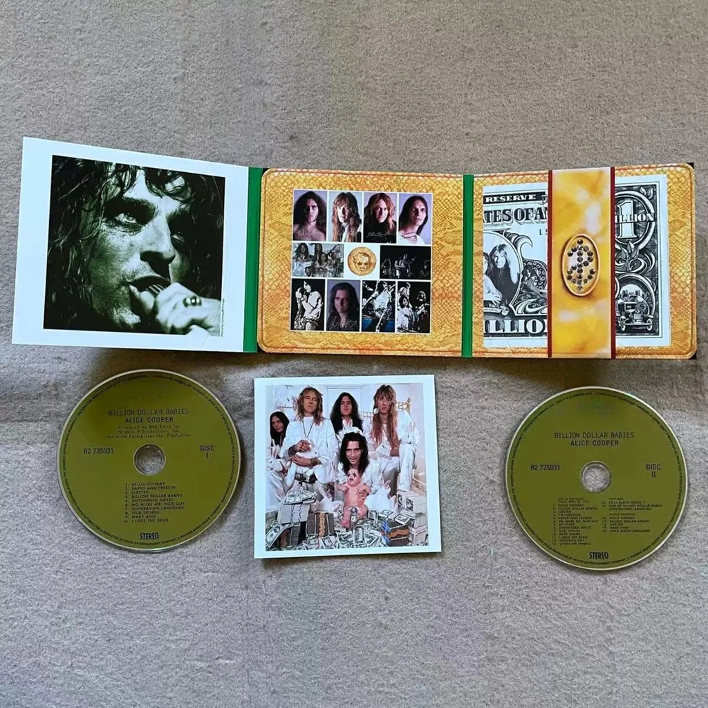 Vintage Rock Remastered Compilation CD – Snake Skin Emblem Rock Compilation CD Qme