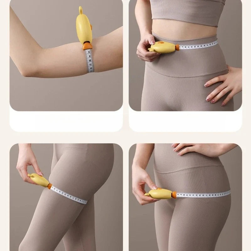 Body Tape Measure – Bust, Arm & Waist with Auto Retraction Body Tape Measure Qme