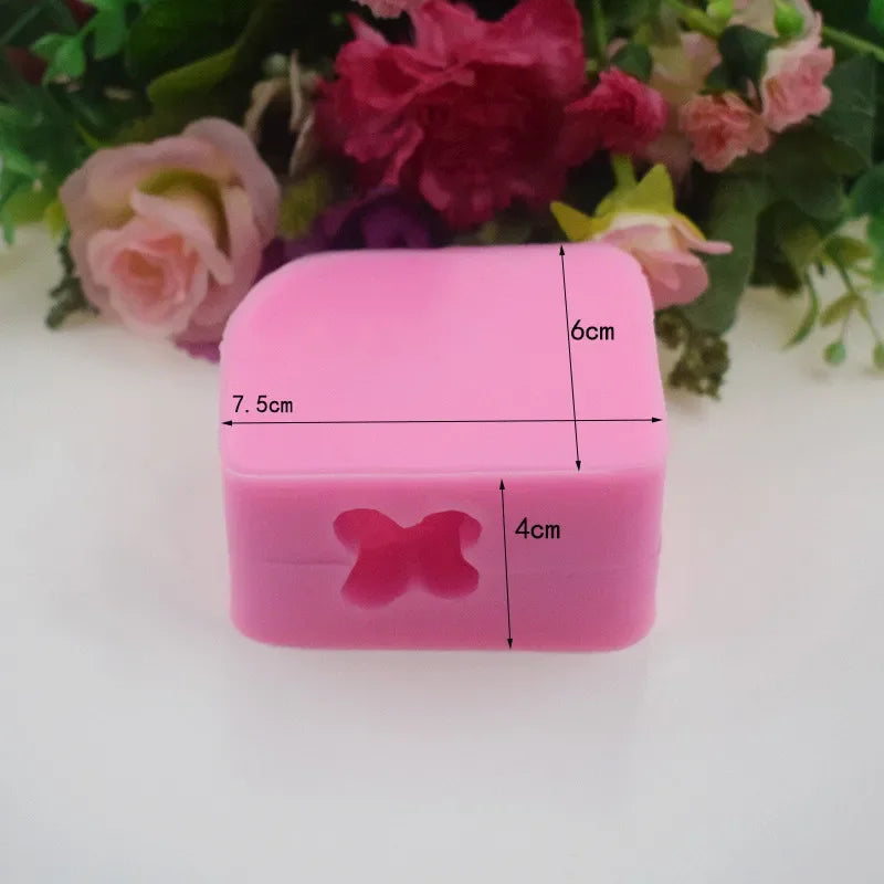 Mini Elephant Silicone Mold – DIY Candle, Resin & Pastry Silicone Craft Mold Qme A