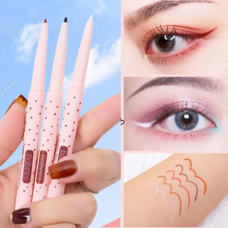 Waterproof Gel Eyeliner Pencil – Long-Lasting, Non-Smudge Gel Eyeliner Pencil Qme