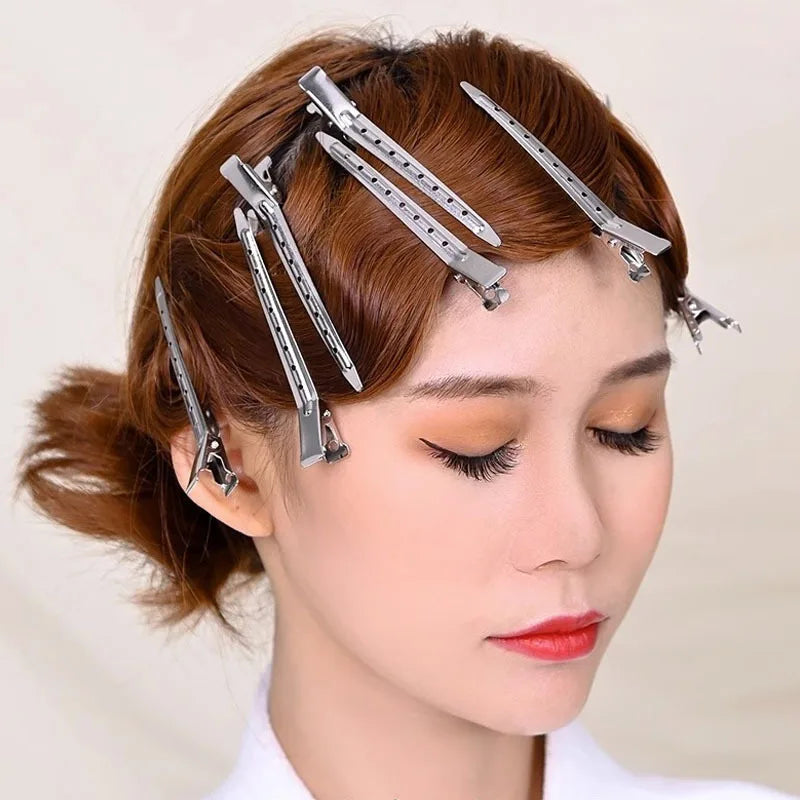 No Crease Duckbill Hair Clips – Traceless Styling & Makeup Duckbill Hair Clips Qme