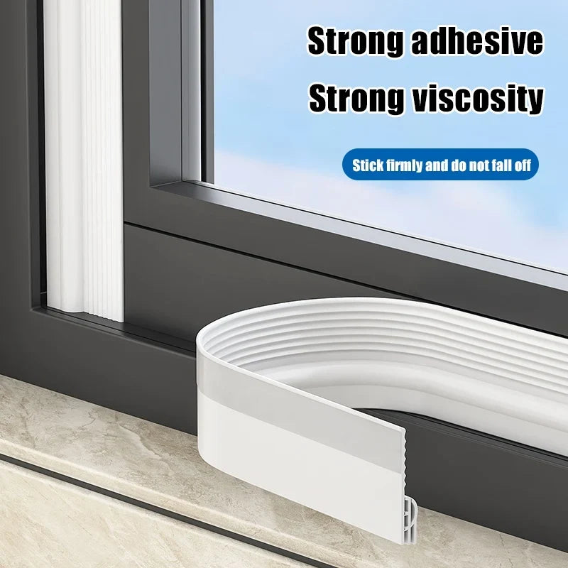 TPE Self-Adhesive Window & Door Seal Strip – 2M/4M Window Door Weatherstrip Qme