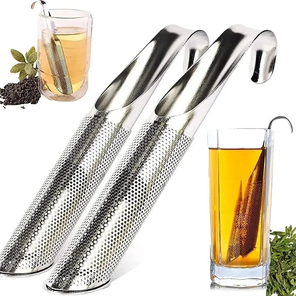Stainless Steel Tea Infuser & Spice Strainer – Loose Leaf Tea Tea Infuser Strainer Qme