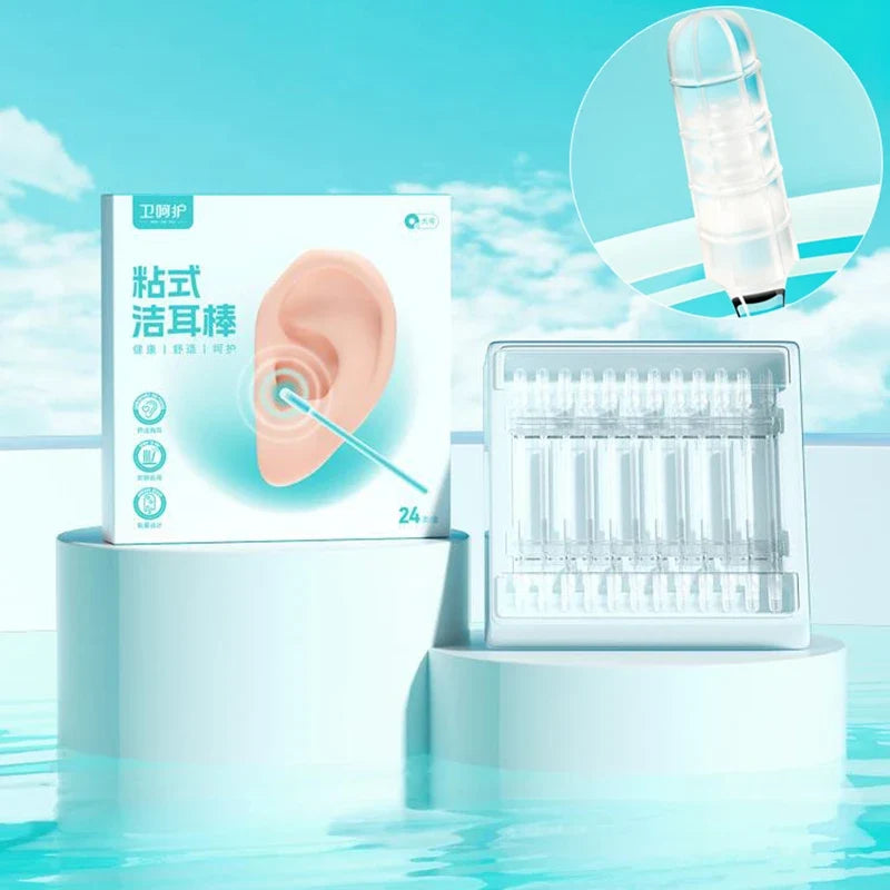 Reusable Silicone Ear Swabs – Soft Sticky Wax Removal Tool Silicone Ear Swabs Qme
