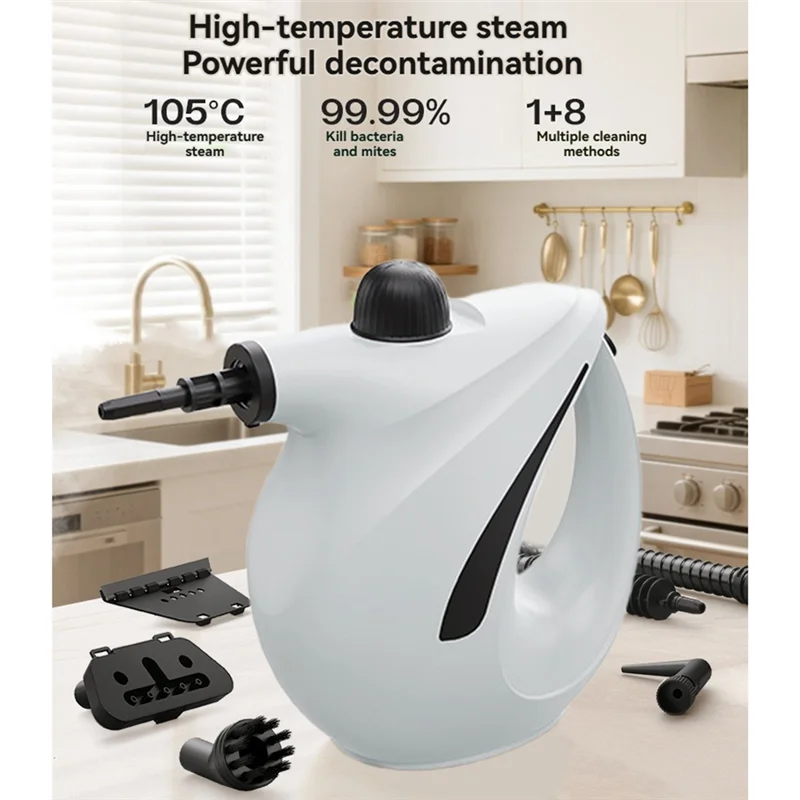 B15C Handheld Pressurized Steam Cleaner – Home Kitchen Car Handheld Steam Cleaner Qst