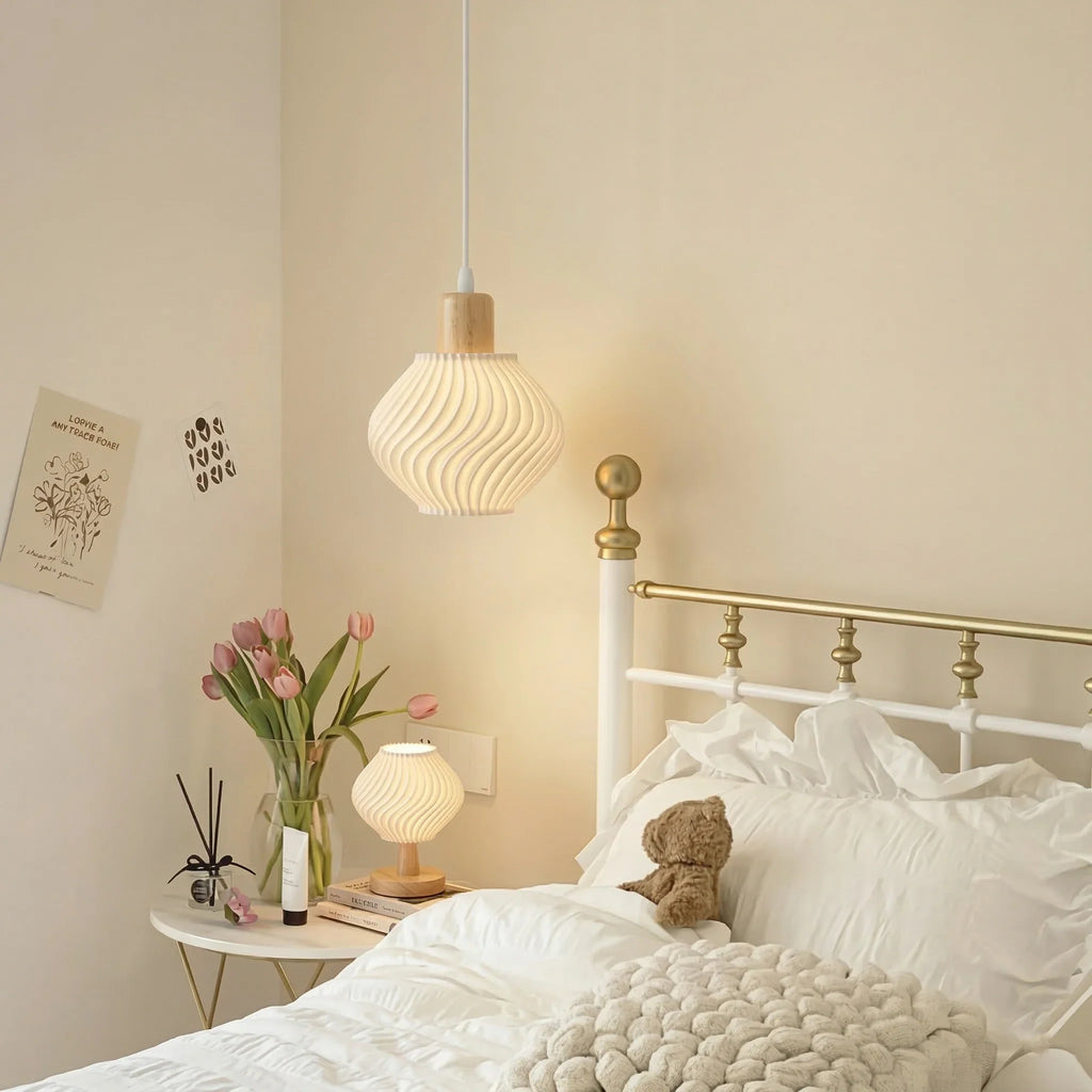 Bamboo Pendant Lamp – Handmade Rattan Chandelier Fixture Pendant Chandelier Qme