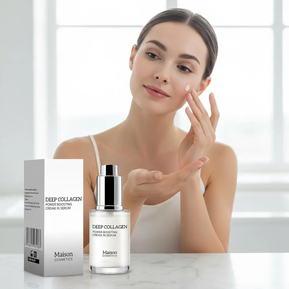 Deep Collagen Face Serum Cream – Hydrating & Nourishing Collagen Face Serum Qme