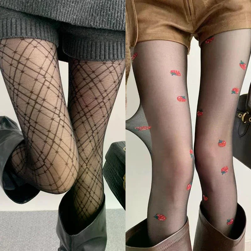 Women's Semi Sheer Tights Ultra-Thin Stretch Slimming Pantyhose Sheer Pantyhose Tights Qme
