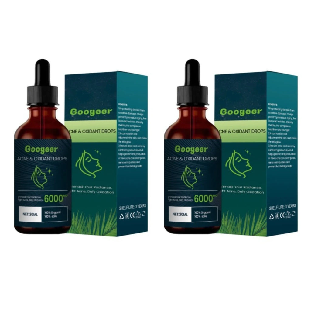 Googeer Organic Hydrating Face Drops – Dandelion & Licorice 30ml Organic Face Serum Qst 60ml(Pack of 2)