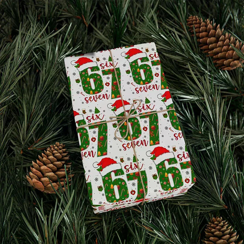 Funny Christmas Wrapping Paper for Kids – Santa Designs Christmas Gift Wrap Qme