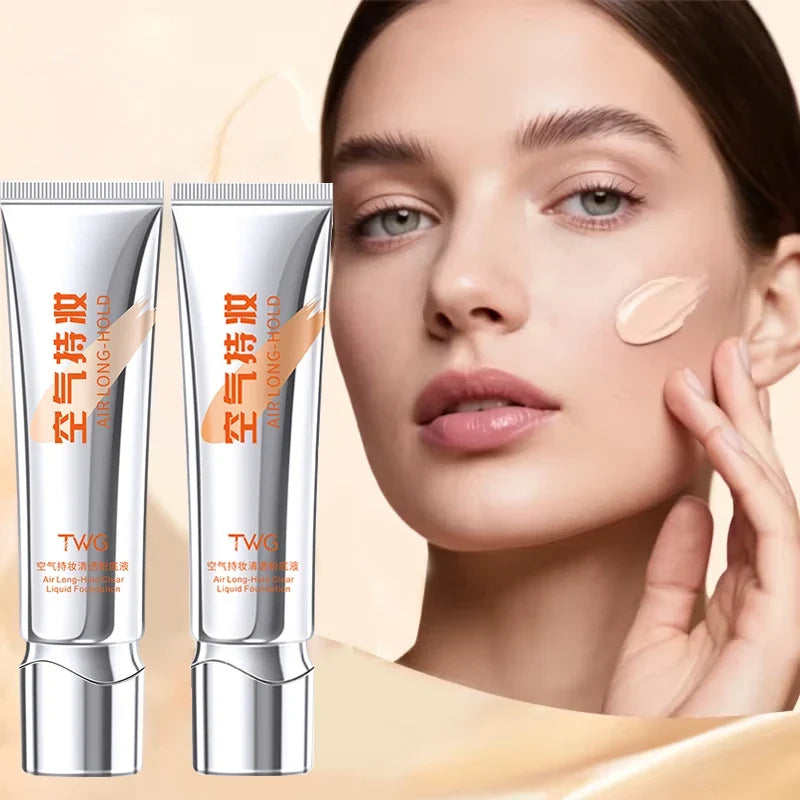 Clear Air Liquid Foundation – Waterproof Natural Finish | Qme Liquid Foundation Qme
