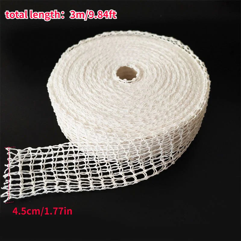 Elastic Meat Netting Roll – Sausage, Ham, Beef & Hot Dog Meat Netting Roll Qme