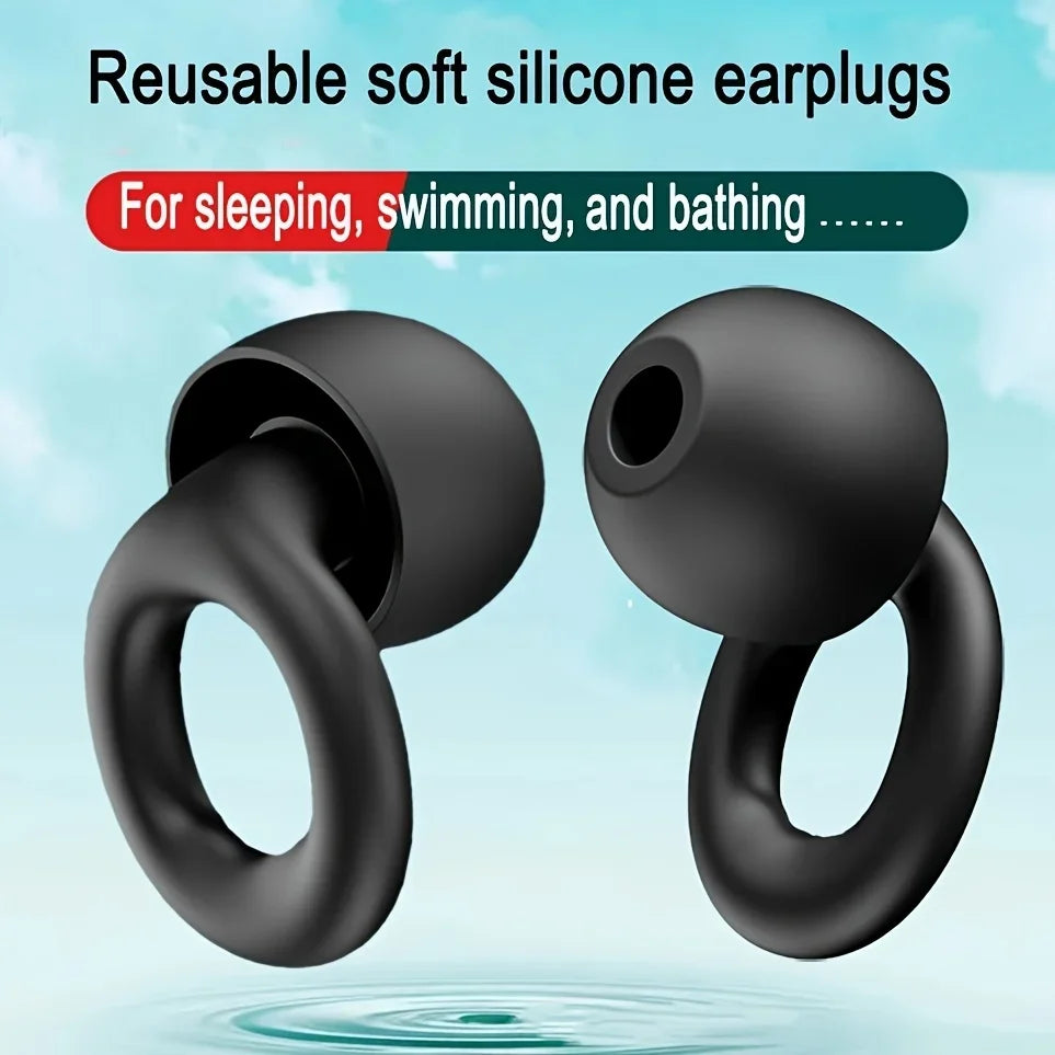 Soft Earplugs for Sleep, Swimming, Travel & Bathing Earplugs Qme