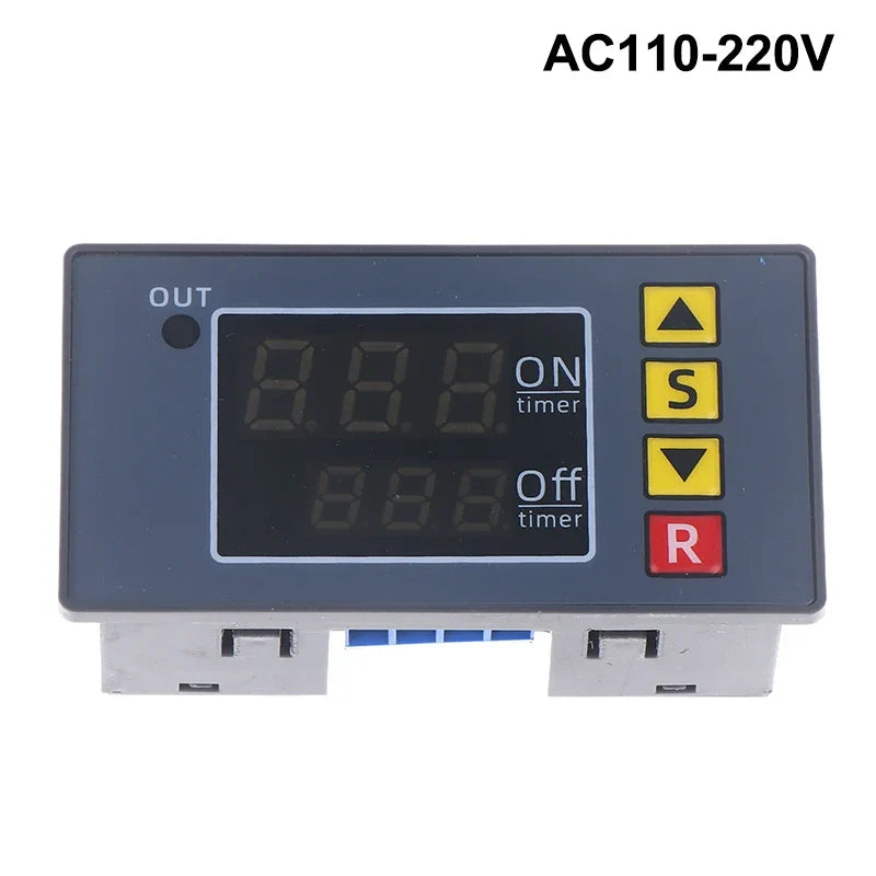 T3231 Cyclic Timing Delay Relay DC 12V 24V AC 110-220V Module Timing Relay Module Qme A3