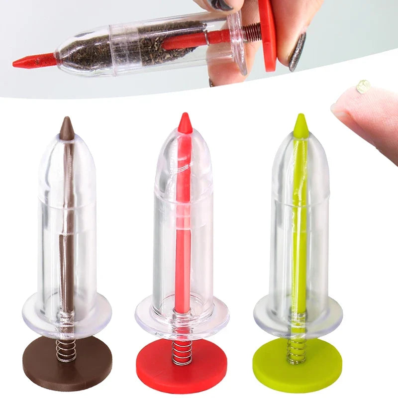 Mini Handheld Manual Seed Dispenser – Precision Garden Seeder Handheld Seed Dispenser Qme