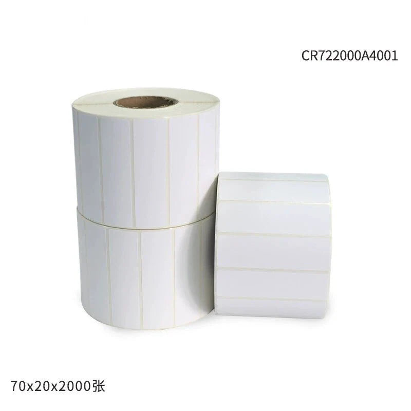 Waterproof Thermal Label Sticker Paper Roll – 700 Blank Labels Thermal Label Roll Qme
