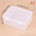 Transparent Photocard Storage Box & Desk Organizer | 4 Colors Desk Storage Organizer Qme A3