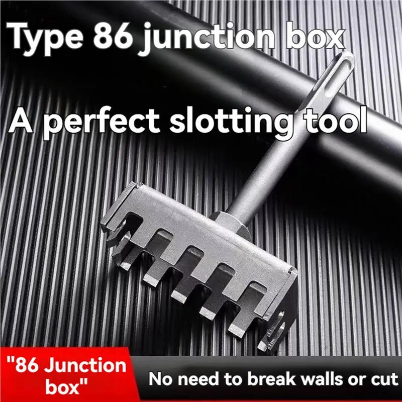 Square Hole Cutter 86-Type Box | Electric Hammer Wall Socket Tool Square Hole Cutter Qme