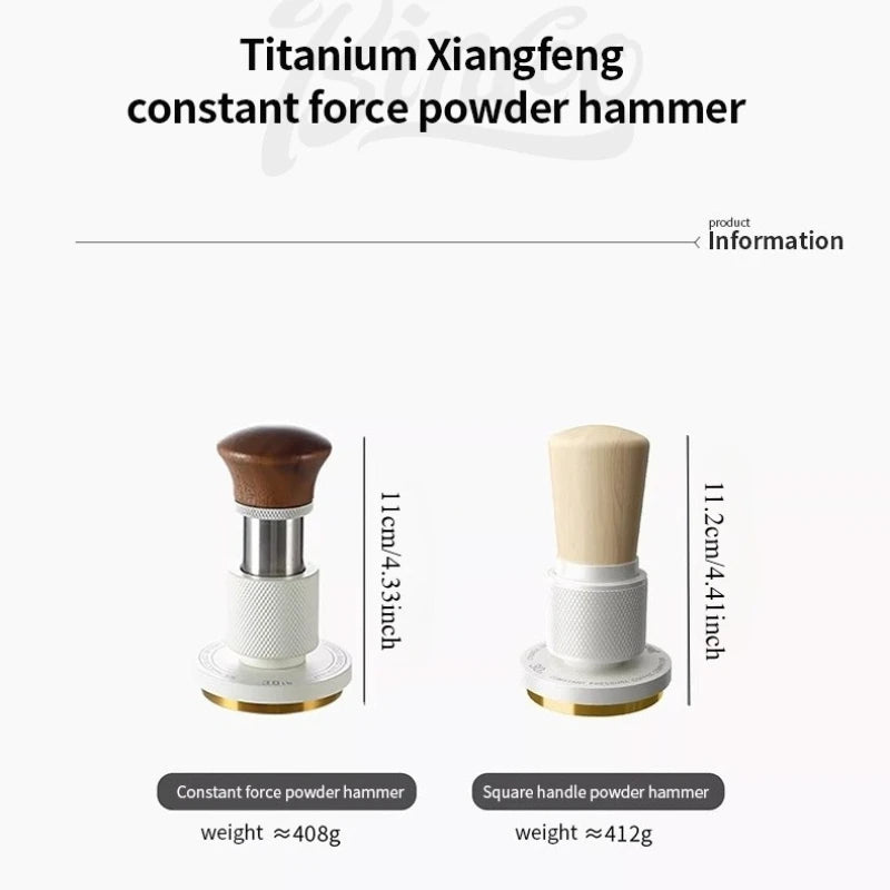 Bincoo 30LB Constant Pressure Titanium Espresso Tamper Espresso Tamper Qst