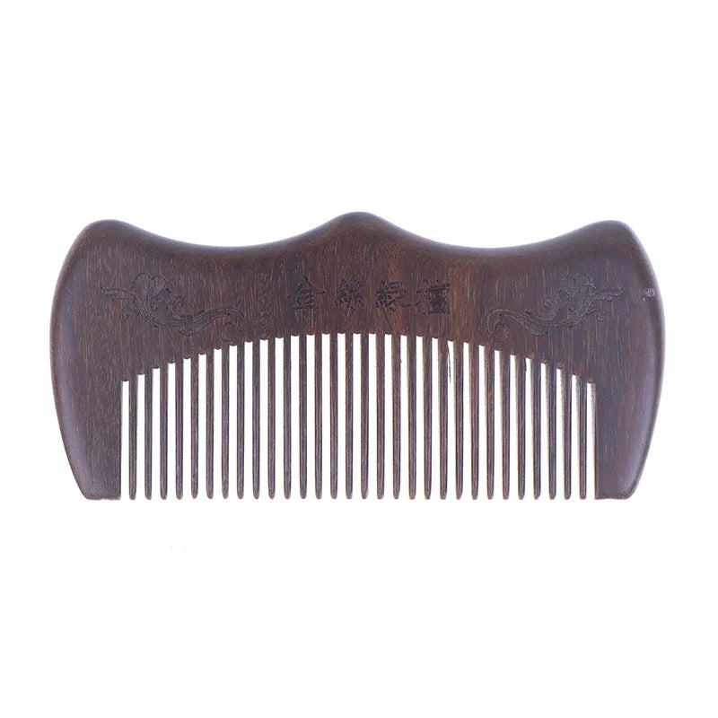 Sandalwood Hand Comb – Natural Wood Palm Relaxation Comb Palm Acupressure Comb Qme B