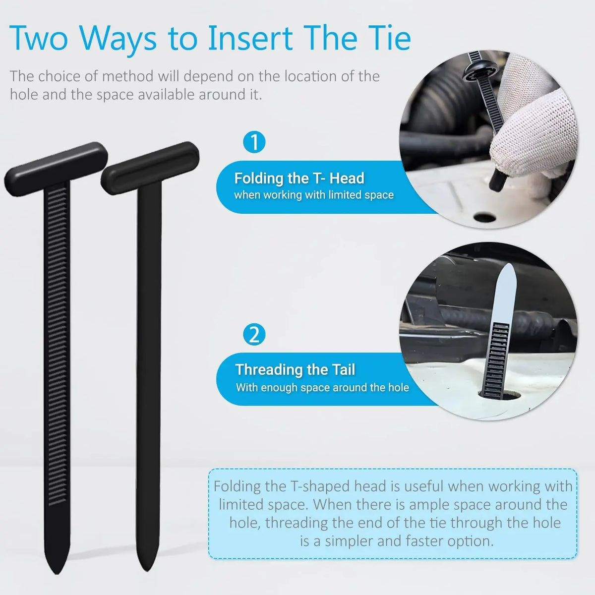 Heavy Duty Nylon Cable Tie Buckle Auto Fastening Straps Cable Tie Straps Qme
