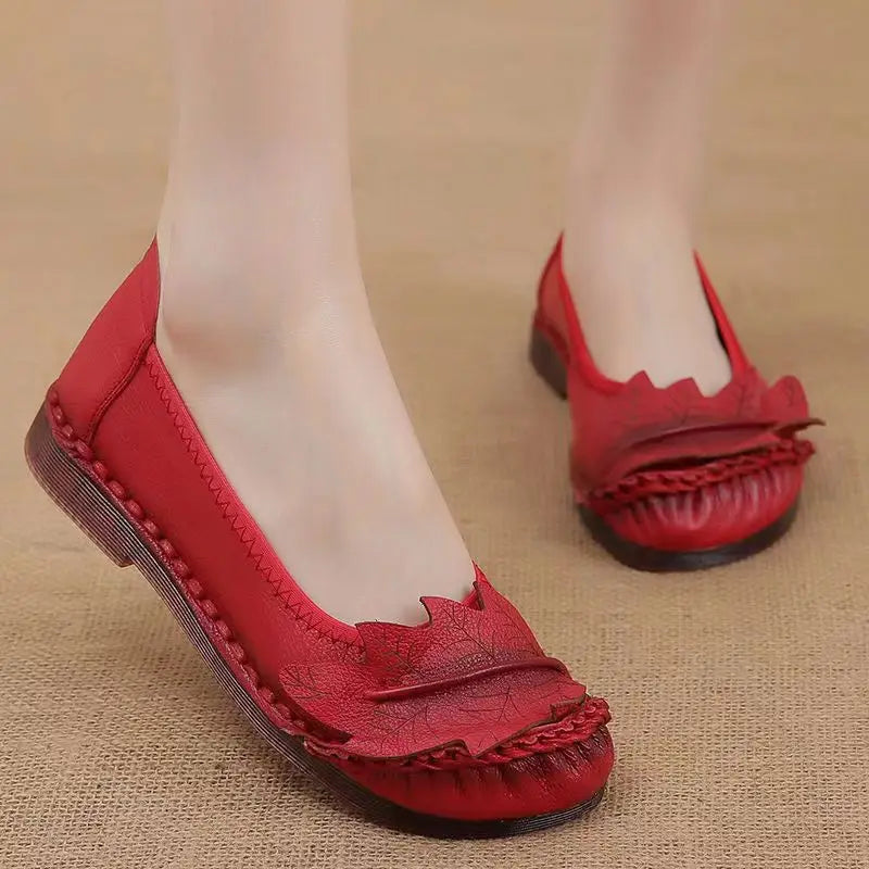 Women's Oxford Flats – Slip-On Floral Loafers | Sizes 5–8 Women's Flat Loafers Qst