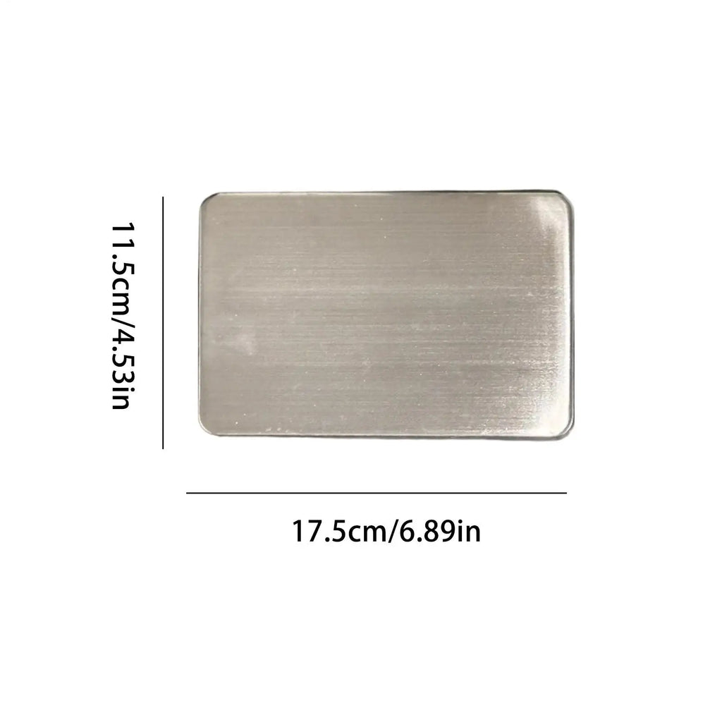 Reusable Stainless Steel Ice Cooling Plate for Lunch Boxes Ice Cooling Plate Qme