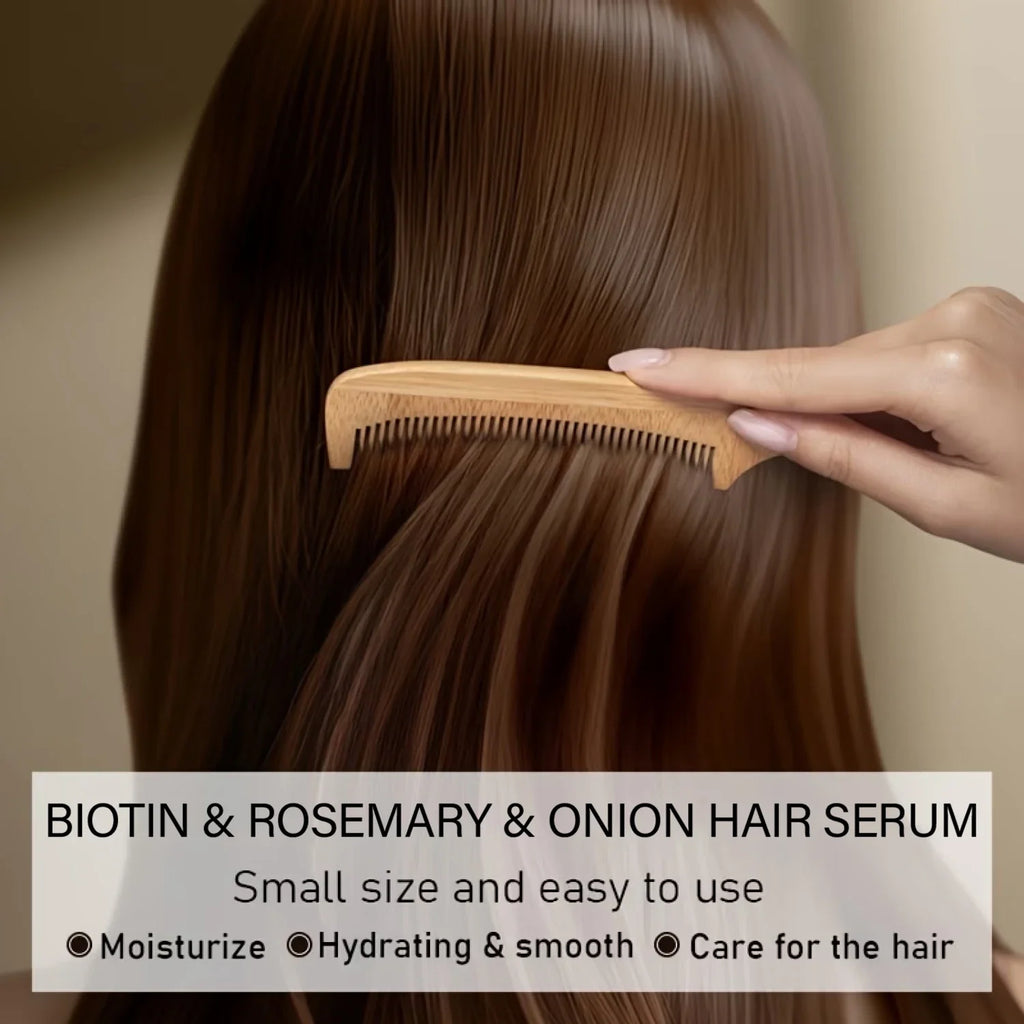 Biotin Rosemary Onion Hair Growth Serum – All Hair Types | Qme Hair Growth Serum Qme