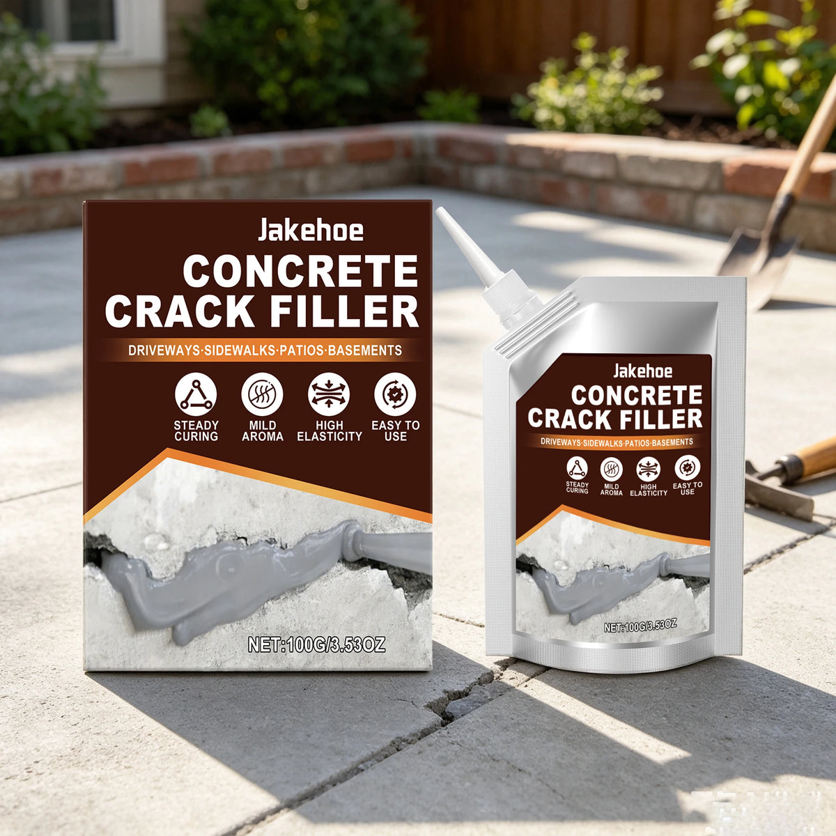 100G Concrete Crack Filler – Waterproof High Elasticity Sealant Concrete Crack Filler Qst