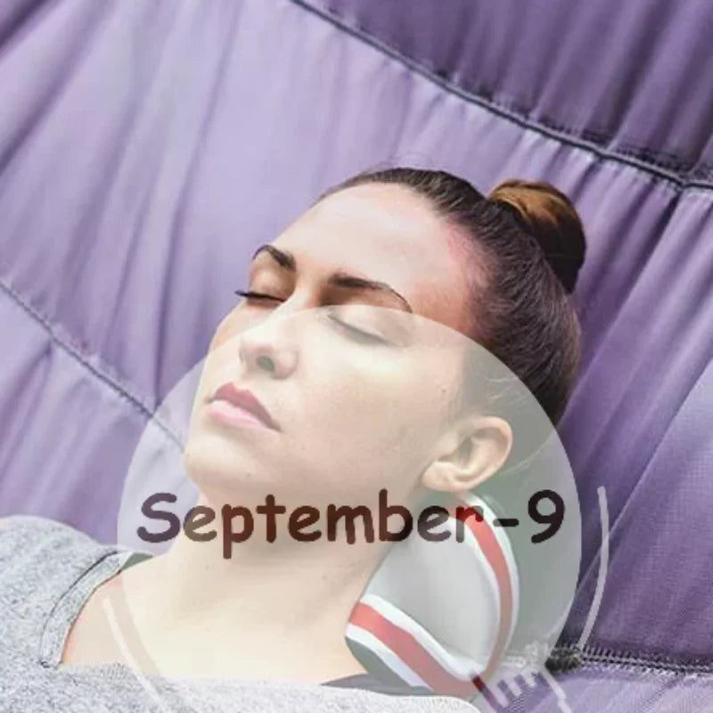 Neck Shoulder Relaxer Cervical Traction Pillow Washable Cover Cervical Support Pillow Qme Default Title