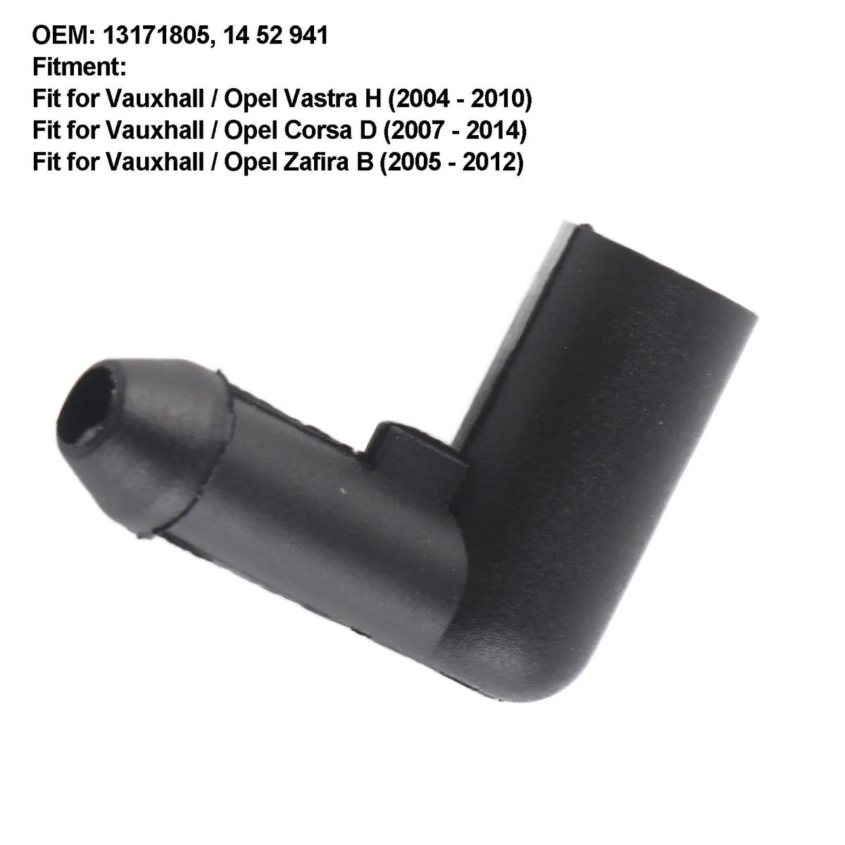 Washer Hose Connector 13171805 – Astra H Corsa D Zafira B Washer Hose Connector Qst