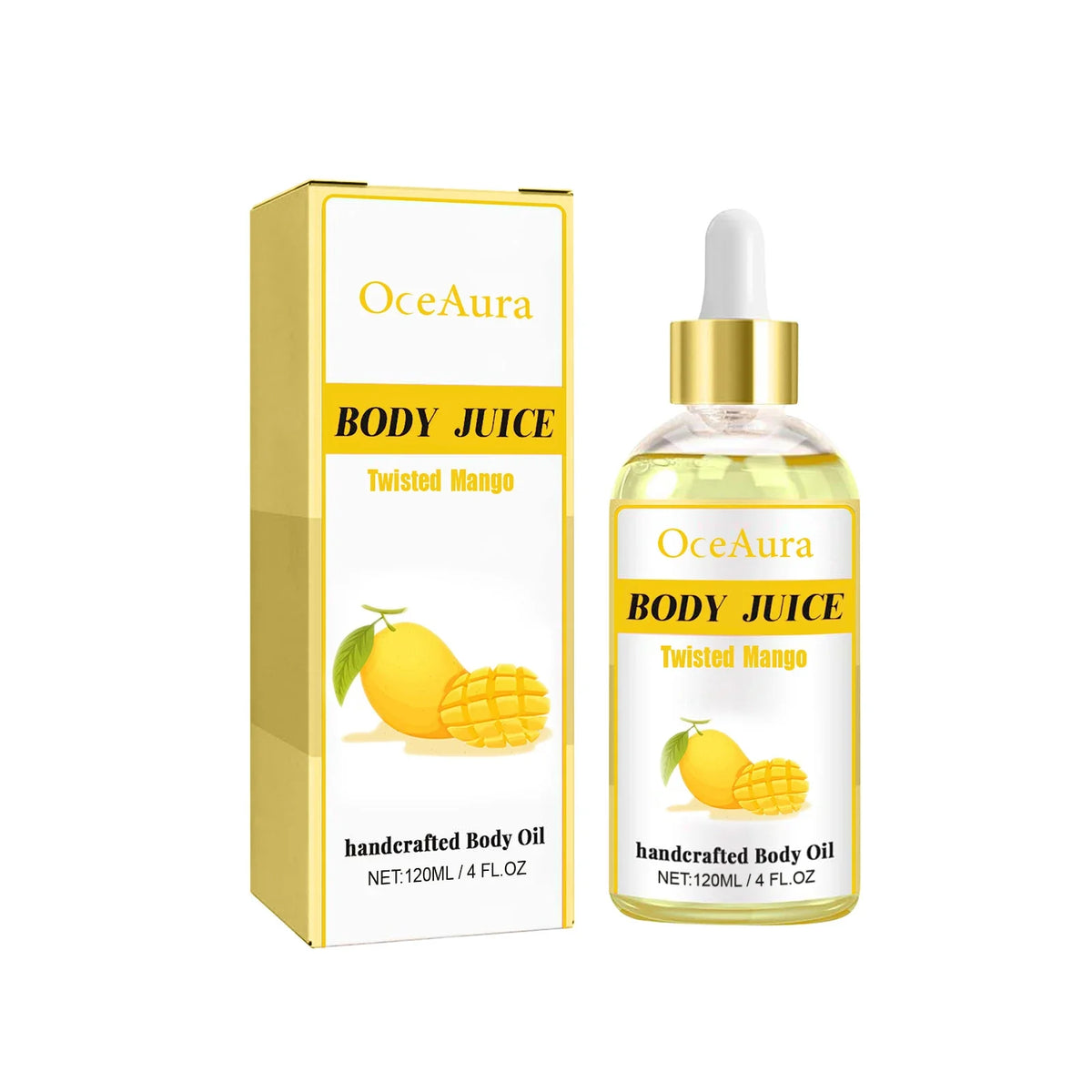 Sweet Fragrance Body Oil – Moisturizing Multi-Scent Formula Moisturizing Body Oil Qme Mango