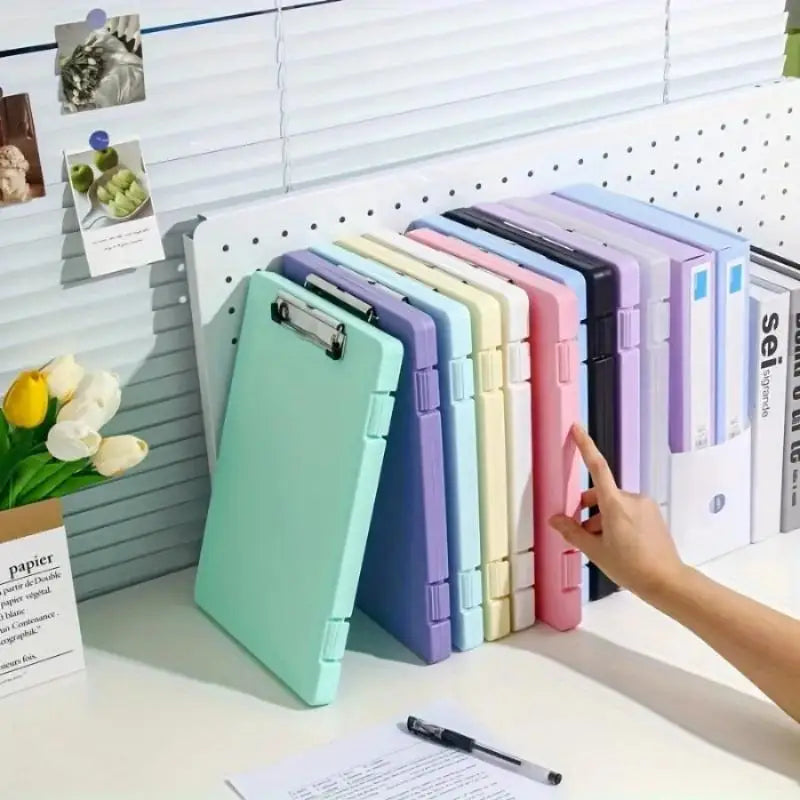Multifunctional Desktop Folder Storage Box & Organizer Desktop Organizer Qme