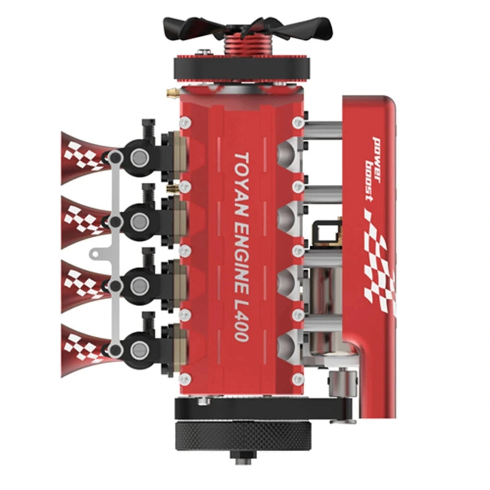 TOYAN FS-L400 Mini Four-Stroke Water-Cooled Nitro Engine Kit Model Engine Kit Qst