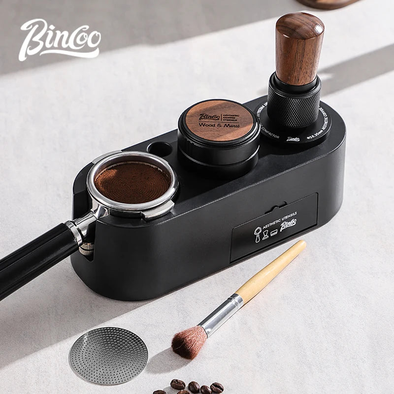 Bincoo 51–58mm Espresso Tamping Station & Distributor Leveler Espresso Tamping Station Qst