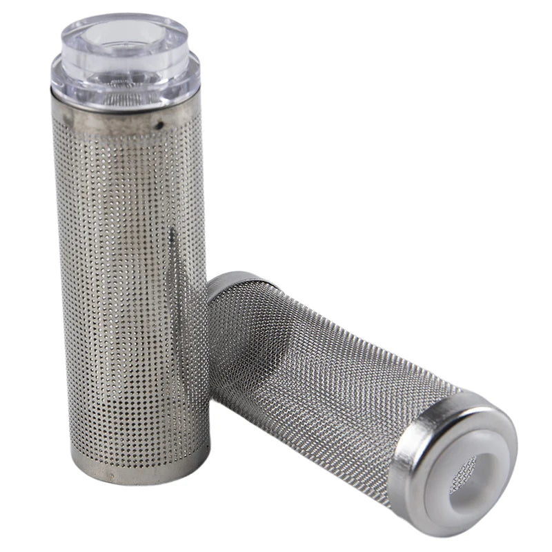 Stainless Steel Aquarium Intake Pre-Filter Cover | 12mm 16mm Aquarium Filter Guard Qst