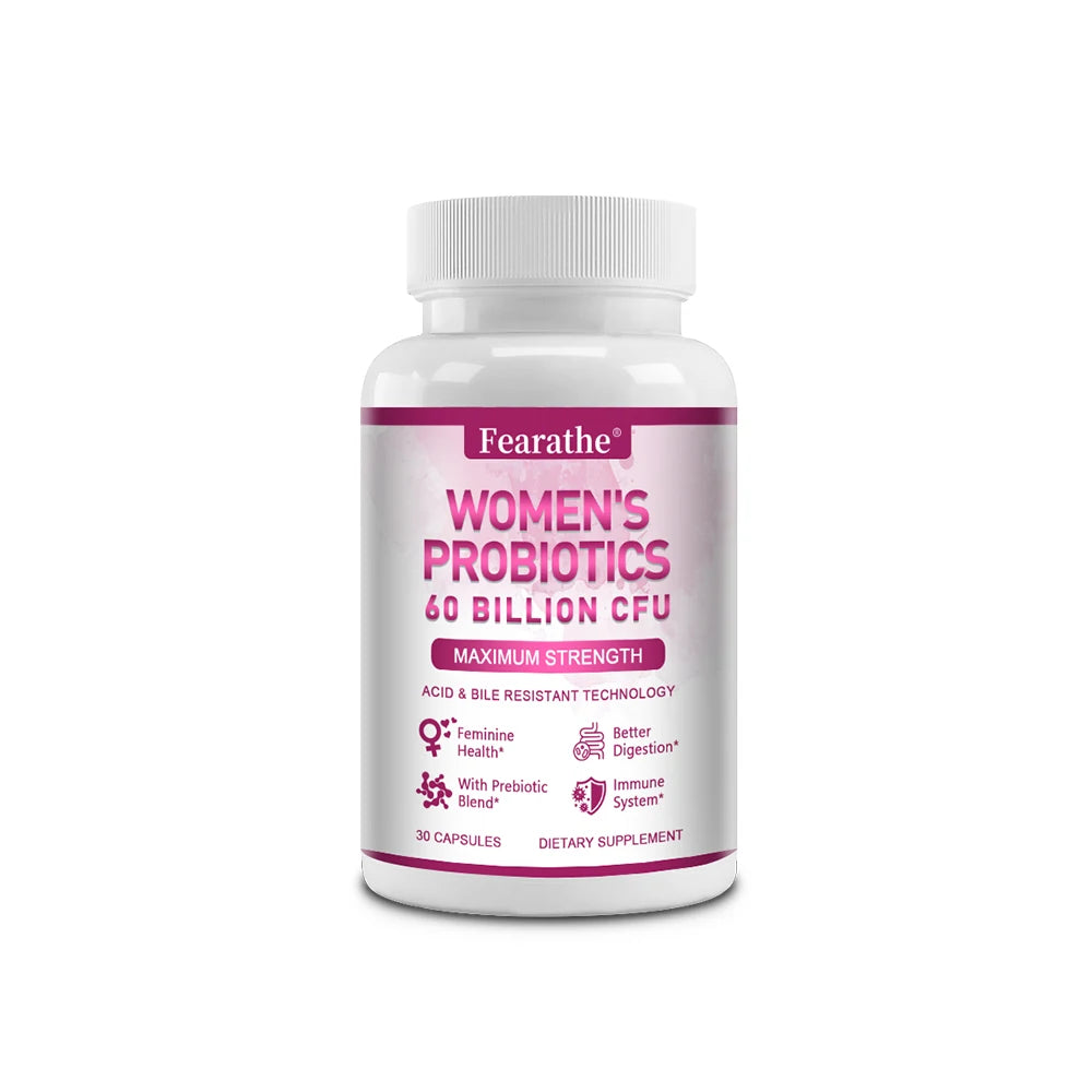 Women's Probiotic with Prebiotics, D-Mannose & Oregano Leaf Probiotic Supplement Qst 30 count-1 bottle