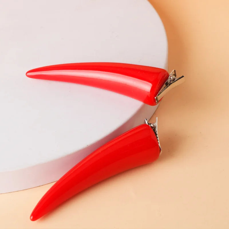 Chainsaw Man Power Demon Horn Clips | Anime Cosplay Headwear Cosplay Horn Headwear Qme