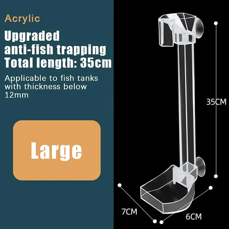 Aquarium Shrimp & Fish Feeding Dish with Brush & Spoon Aquarium Feeding Dish Qme C