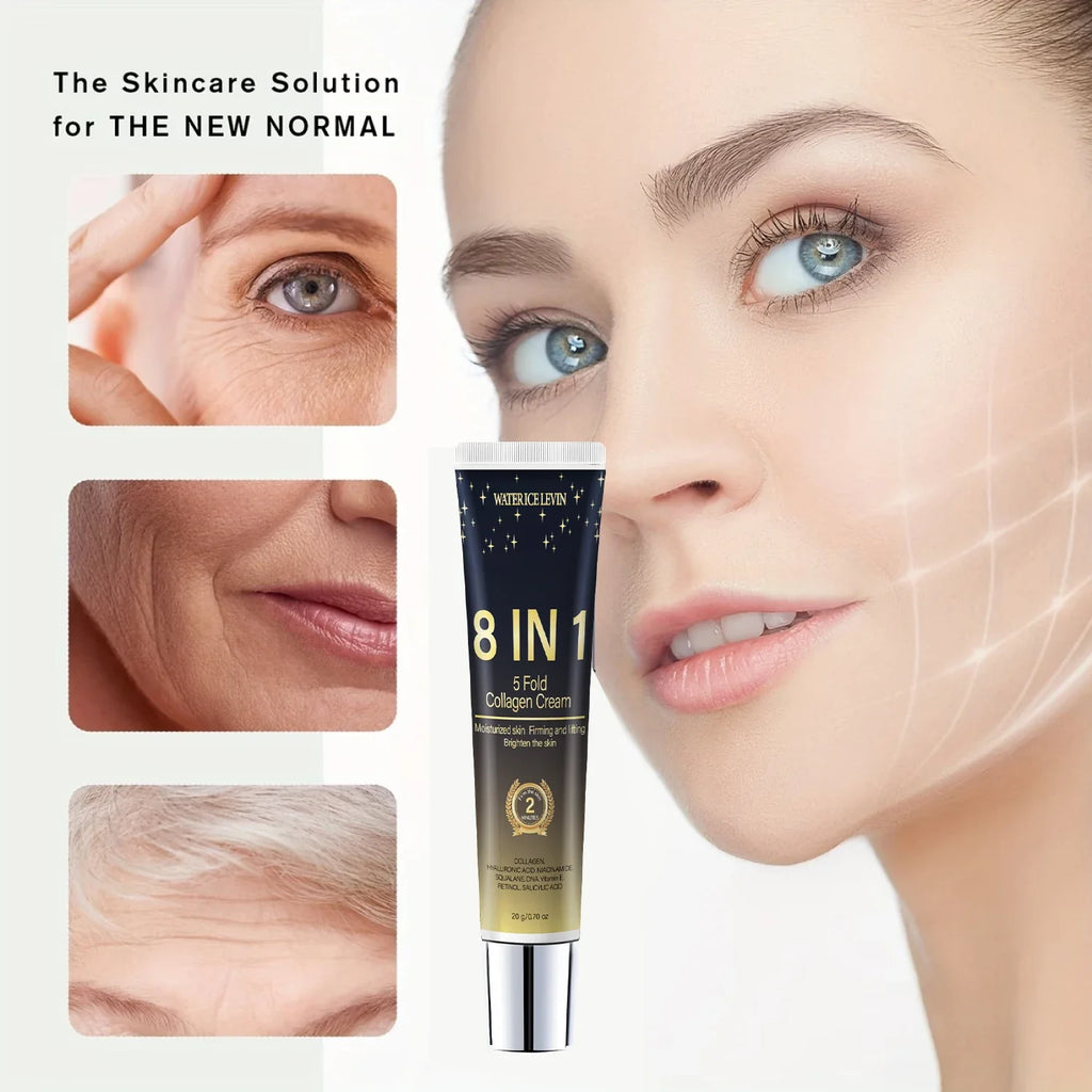 Multi-Effect Collagen Cream – Daily Hydrating, Firm & Bright Collagen Face Cream Qme
