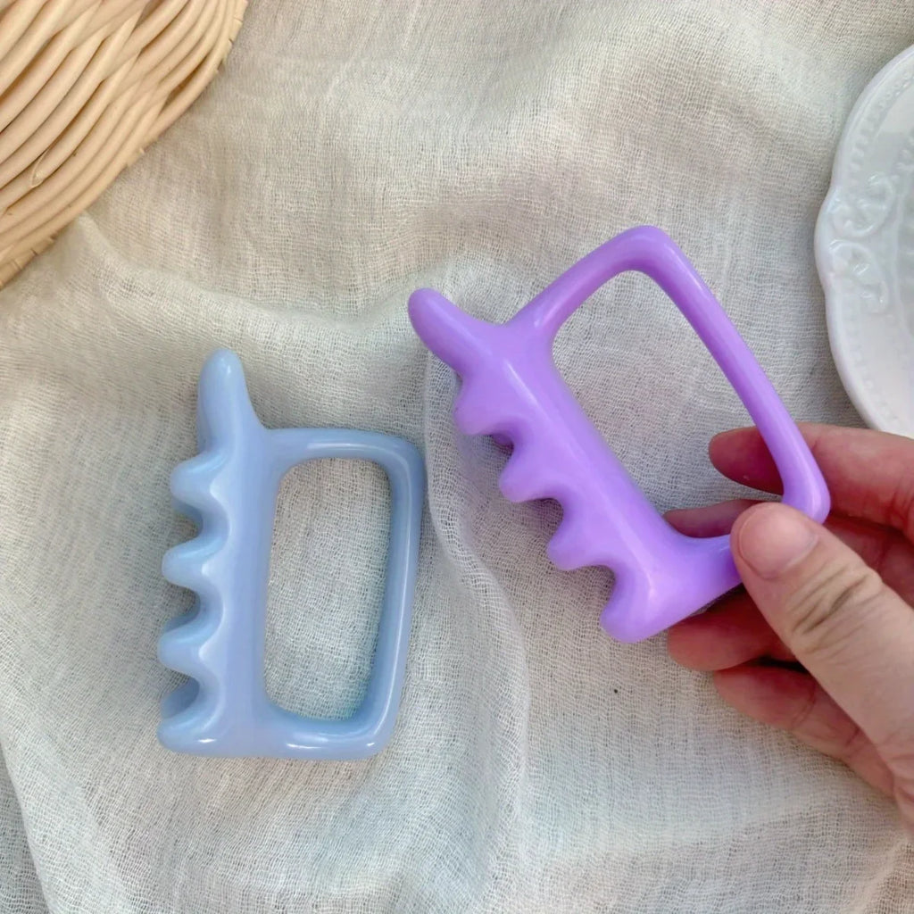 Handheld Gua Sha Massage Tool – Full Body Resin Comb Gua Sha Massage Tool Qme