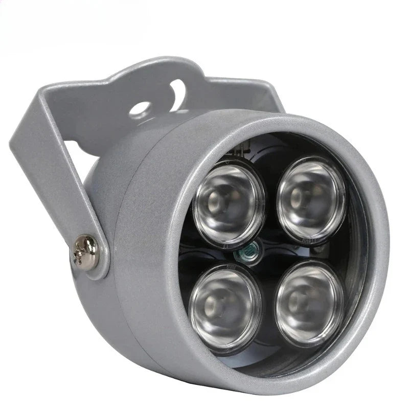 12V 4-LED IR Illuminator Auto-Sensing Surveillance Light IR Surveillance Light Qme